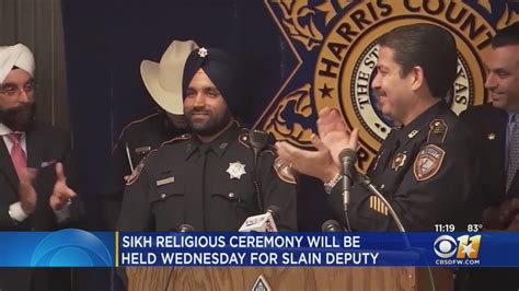 Funeral Sikh Ceremony Scheduled For Slain Texas Deputy Youtube