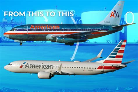 The Boeing 737 Variants Operated By American Airlines Over The Years