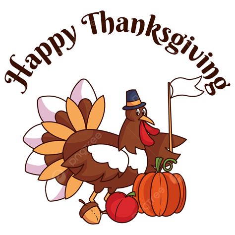 Happy Thanksgiving Turkey Clip Art