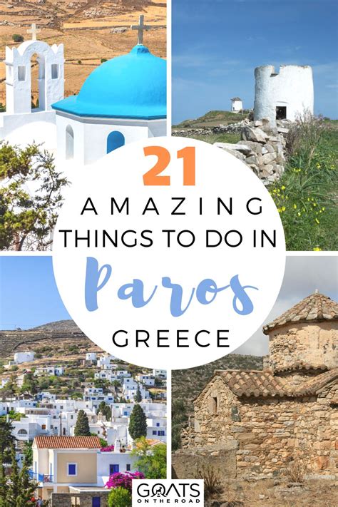 21 Best Things To Do In Paros Greece Goats On The Road
