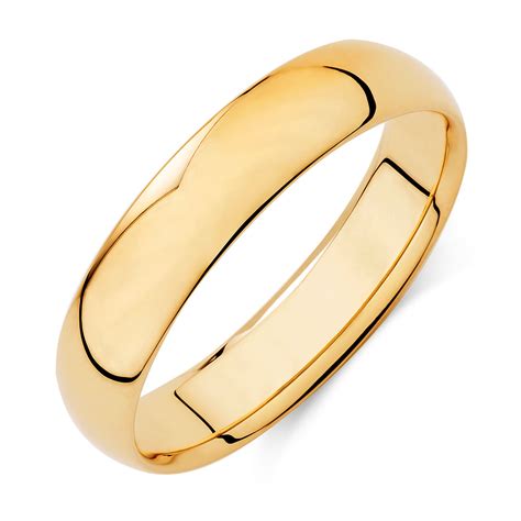 Free shipping for many items! Men's Wedding Band in 10ct Yellow Gold