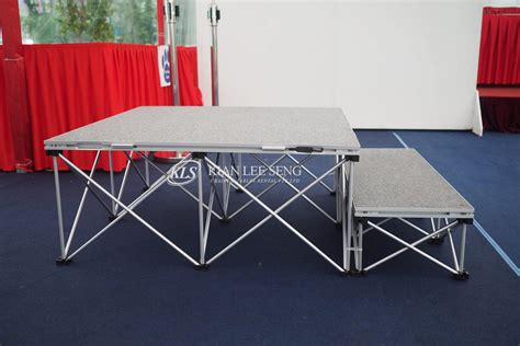 Aluminium Portable Stage Kian Lee Seng Chairs And Tables Rental Pte Ltd