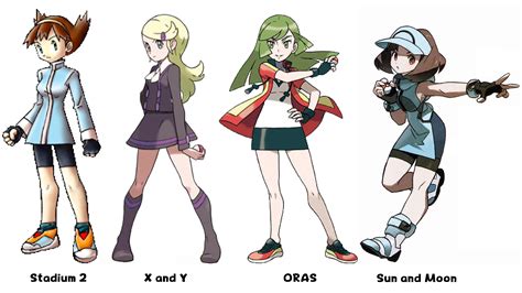 Pokemon Trainer Girl X And Y
