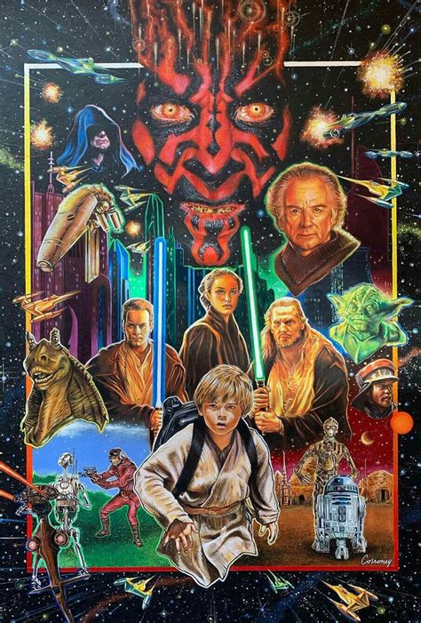 The Phantom Menace Star Wars Art Star Wars Wallpaper Star Wars Fan Art