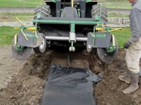 Hilling with a rototiller подробнее. Part 1 - Home made tractor attachment hiller row bed maker ...