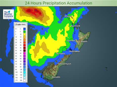 Rainwatch Patchy Rain Or Showers For North And West Dry Elsewhere 5 Day Accumulation Map