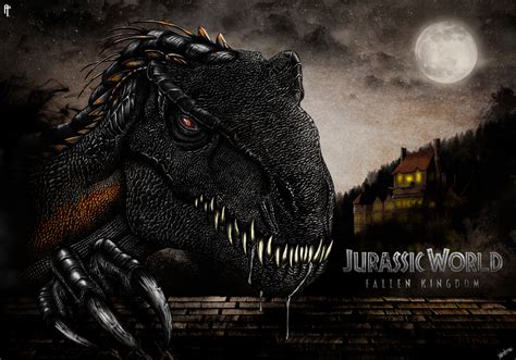 Artstation Jurassic World Fallen Kingdom 2018 Digital Poster