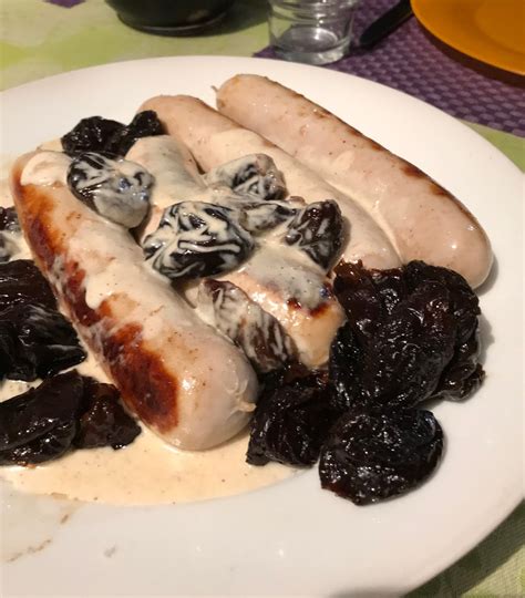 Saveur Indigo Boudins blancs aux pruneaux