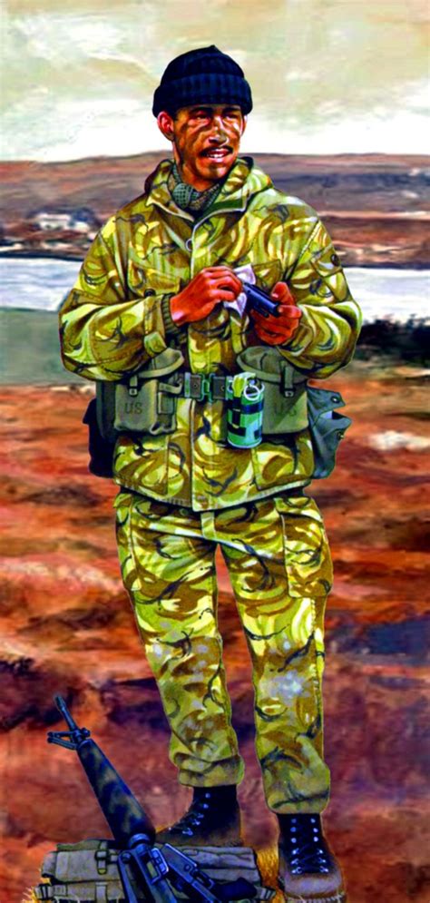 Trooper From 22 Sas Regiment During Falklands War Falklands War