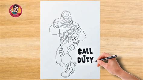 Call Of Duty Drawing 🔥🔥🔥 Youtube