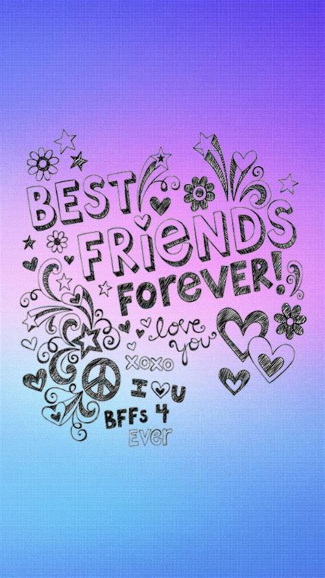 Best Friends Forever Wallpaper Posted By Zoey Mercado
