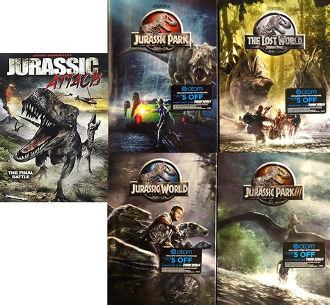 Amazon Com Dinosaur Legacy Jurassic Park 1 2 3 Lost World Jurassic