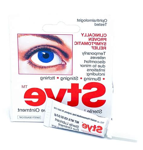 Stye Sterile Eye Lubricant Ointment 0125 Oz Exp0521 Free Ship