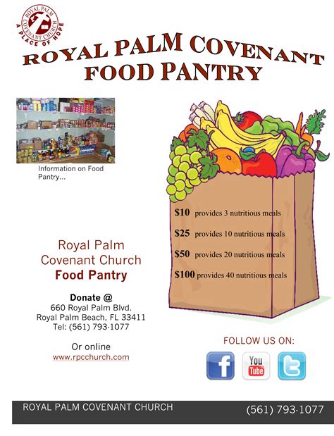 The pantry said the response has been overwhelming; Food Pantry - Royal Palm Covenant Church | Royal Palm ...