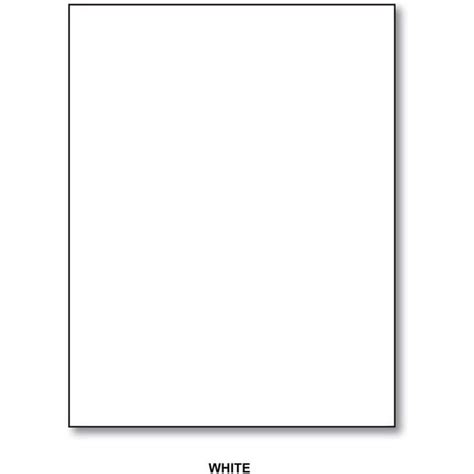 Bright White Paper 70lb Text Pack Of 100 Sheets 85 X 11 Inch
