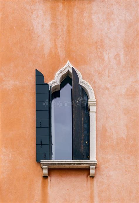 Typical Venetian Style Window In Venice Italy Stock Image Image Of