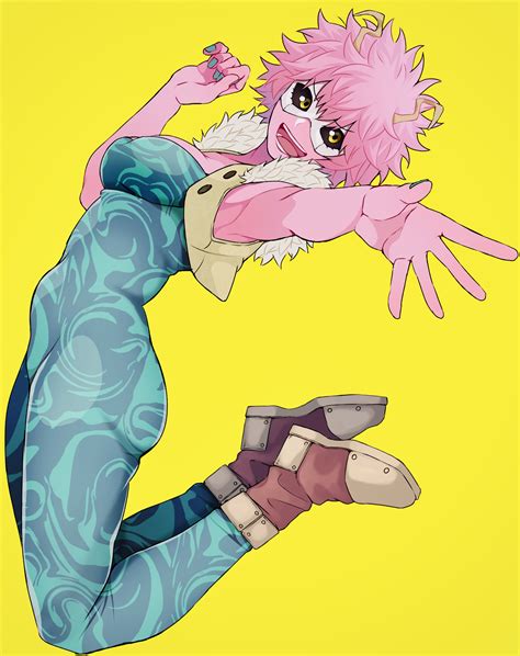 Ashido Mina Boku No Hero Academia Drawn By Kobaji Danbooru