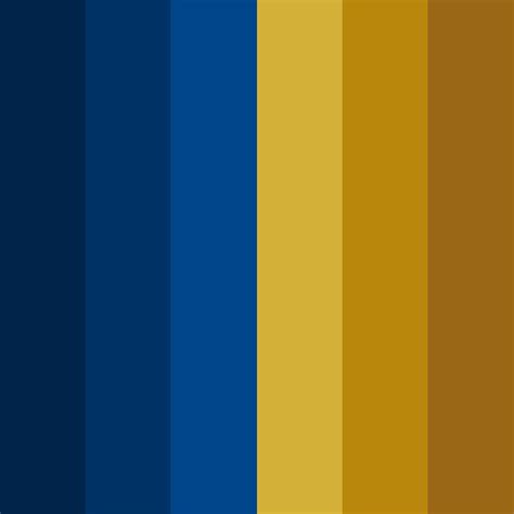 Midnight Blue And Gold Color Palette Blue Color Schemes Color