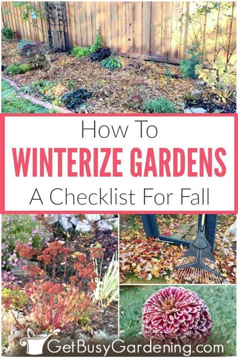 How To Winterize Your Garden In The Fall Winter Garden Autumn Garden