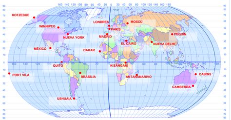 Juegos De Geograf A Juego De Coordenadas Geogr Ficas En El Mapa Cerebriti