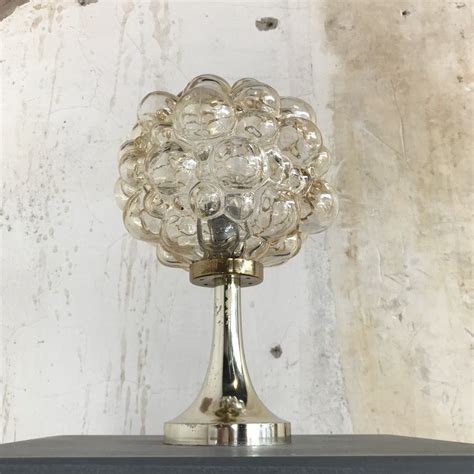 Mid Century Bubble Lamp By Helena Tynell For Glashütte Limburg 1960s