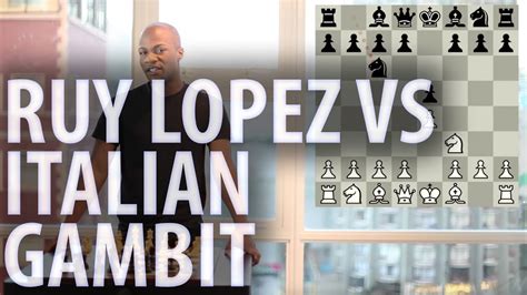 The giuoco piano and evans' gambit. Chess openings - Ruy Lopez vs Italian Game - YouTube