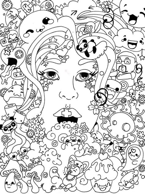 Psychedelic Coloring Pages For Adults Free Printable