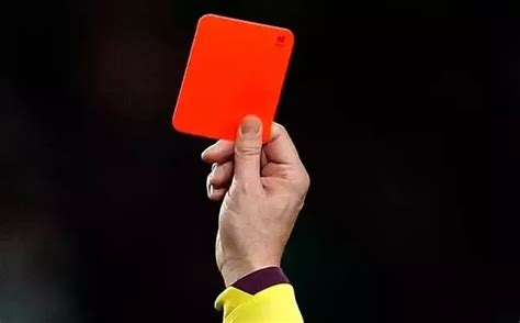 We did not find results for: What does an English Football referee's yellow card look like after it has been used during a ...