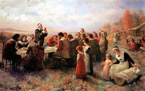 the first thanksgiving feast blog in2english