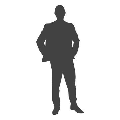 Businessperson Organization Silhouette Silhouette Png Download 512