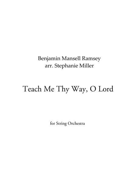 Teach Me Thy Way O Lord By Benjamin Mansell Ramsey Digital Sheet