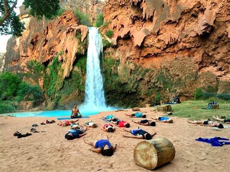 Havasupi Yoga Retreat 2018 At Havasu Falls Supai Az Grand Canyon Supai