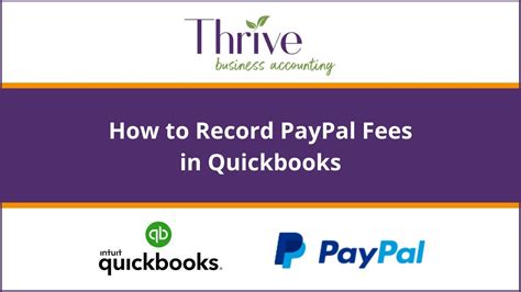 Check spelling or type a new query. How to Record Paypal Fees in Quickbooks - YouTube