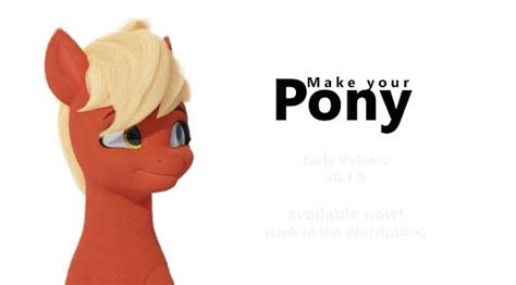 Equestria Daily Mlp Stuff New G5 Pony Creator Appears For Blender