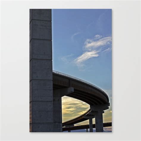 Overpass Under Construction Ii Canvas Print By Dan Grieb Society6