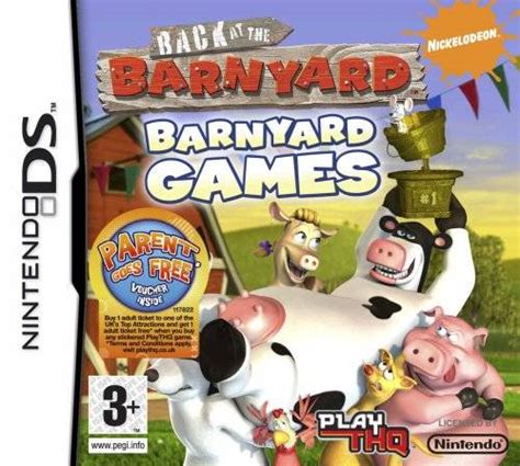 Back At The Barnyard Slop Bucket Games Box Shot For Ds Gamefaqs