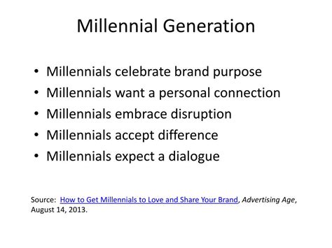 Ppt Millennial Generation Powerpoint Presentation Free Download Id