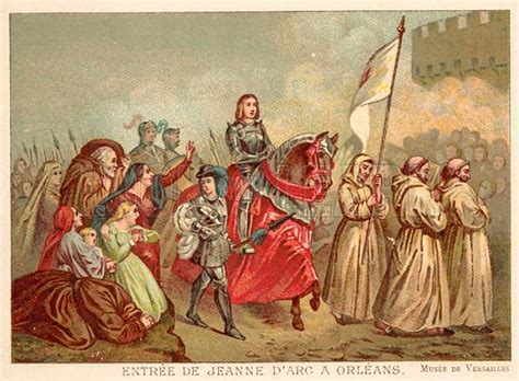 Entry Of Joan Of Arc Into Orleans 1429 Stock Image Look And Learn