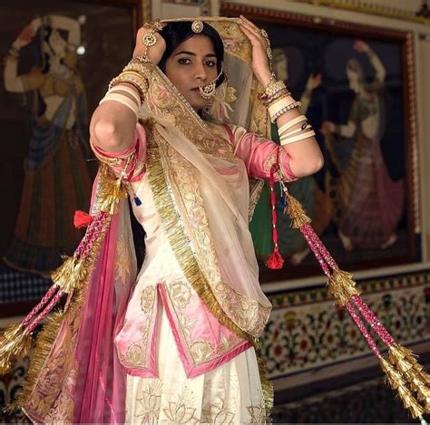Shivani Rathore 💫 Rajasthani Dress Rajasthani Bride Indian Wedding Outfits