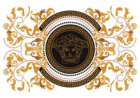 Versace Logo Png Versace Logo Gold Png Image With Transparent