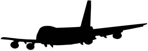 Airplane Aircraft Flight Airplane Silhouette Png Clip Art Image Png