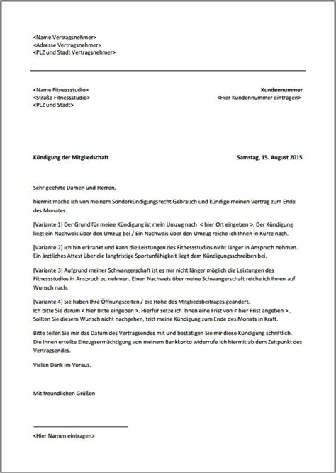 Apr 17, 2020 · muster vorlage zur kündigung von sky. Kündigung Fitnessstudio Vorlage | Text | Word | PDF