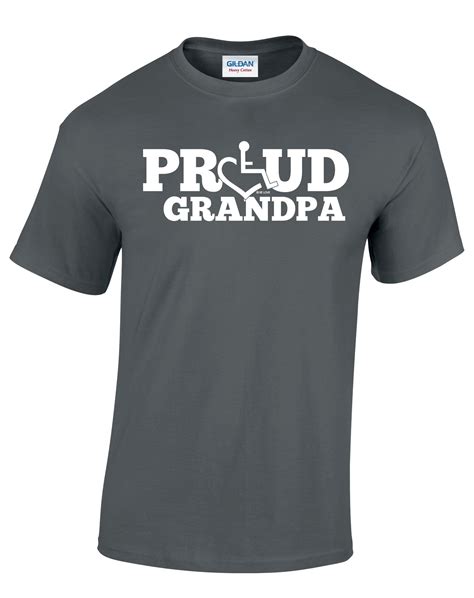 Proud Grandpa T Shirt • 3e Loves Wheelchair Heart