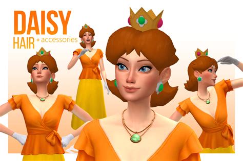 Peach And Daisy Hair Accessories The Nintendo Jhoca Sims