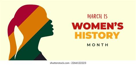 Womens History Month Womens Day Celebration Stock Vector Royalty Free