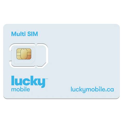 Lucky Mobile Multi Sim Card Shopluckymobileca