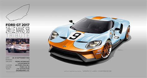 2019 ford gt heritage edition. Classic Liveries: Ford GT - TheGentlemanRacer.com
