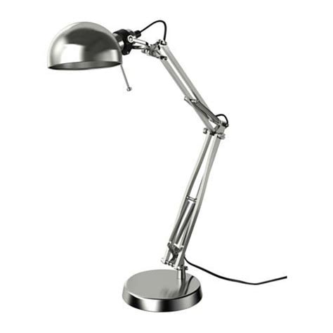 Buy ikea forsa lamp and get the best deals at the lowest prices on ebay! FORSÅ Lampa biurkowa - niklowano | Work lamp, Ikea desk ...