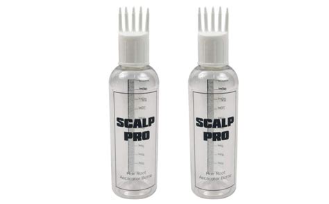 Amazon Scalp Pro Hair Root Applicator Bottle With Comb Cap For Applying Hair Oil Shampoo And