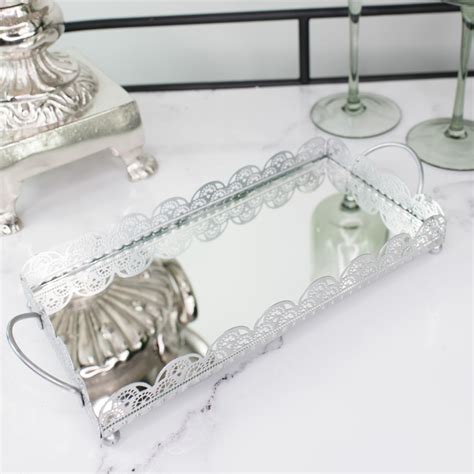 mirrored glass dressing table tray mirror ideas